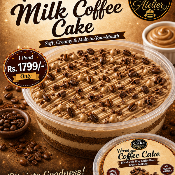 Coffee Three Milk Cake
