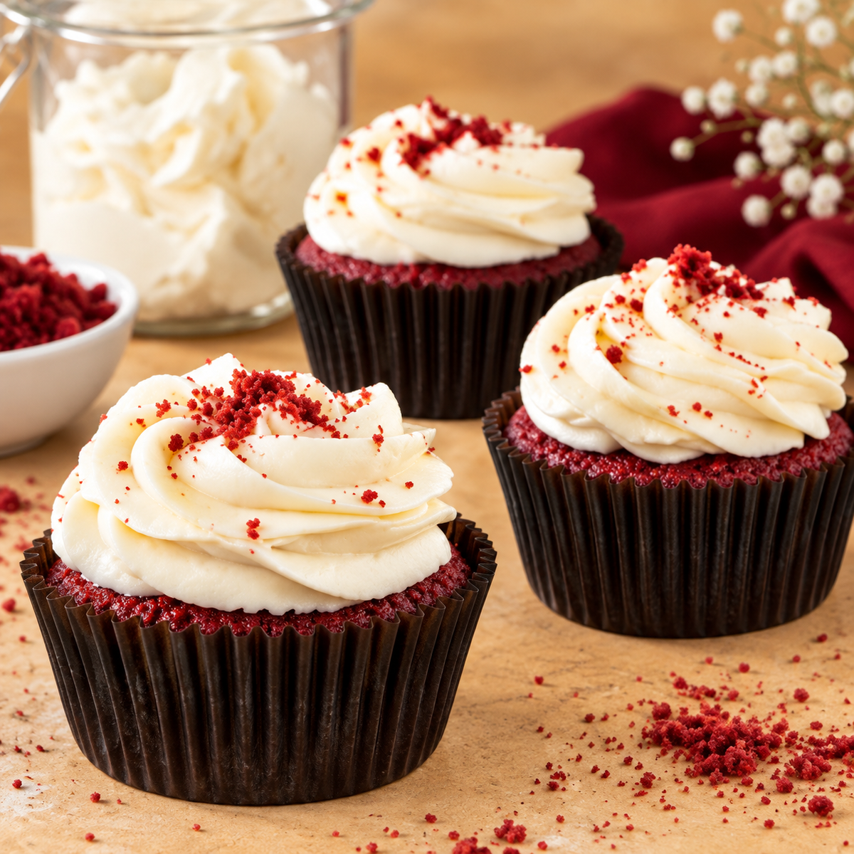 Mini Red Velvet Cupcake