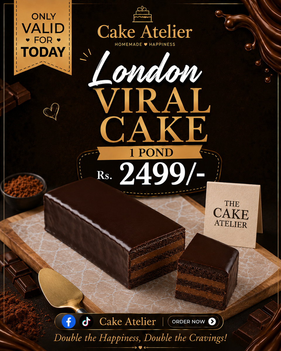 London Viral Chocolate Fudge Cake