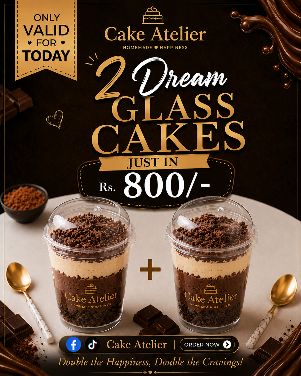 2 Dream Glass Cakes Deal