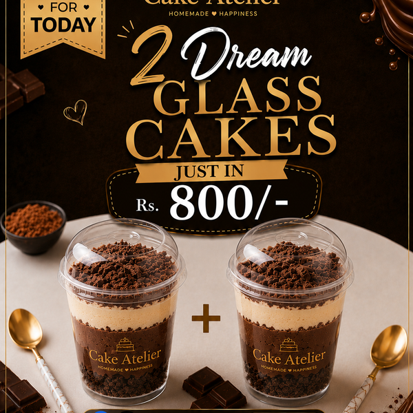 2 Dream Glass Cakes Deal