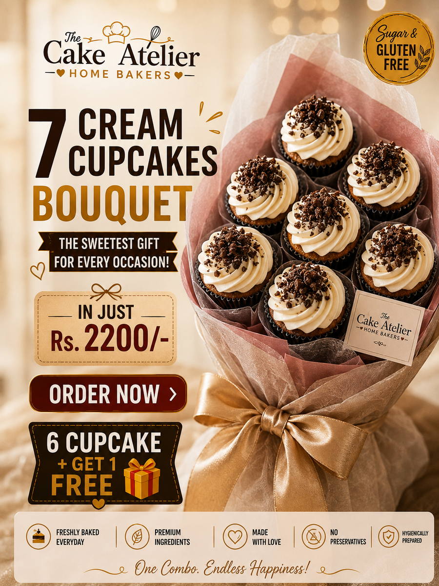 Cupcakes Gift Bouquet