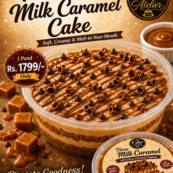Caramel Three Milk Cake