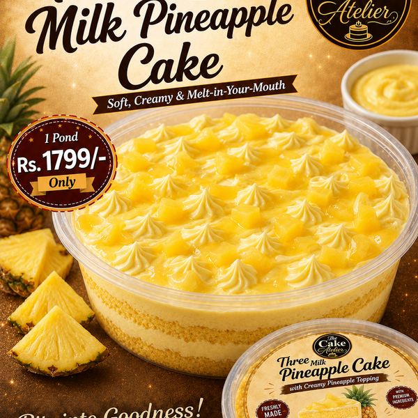 Pineapple Three Milk Cake
